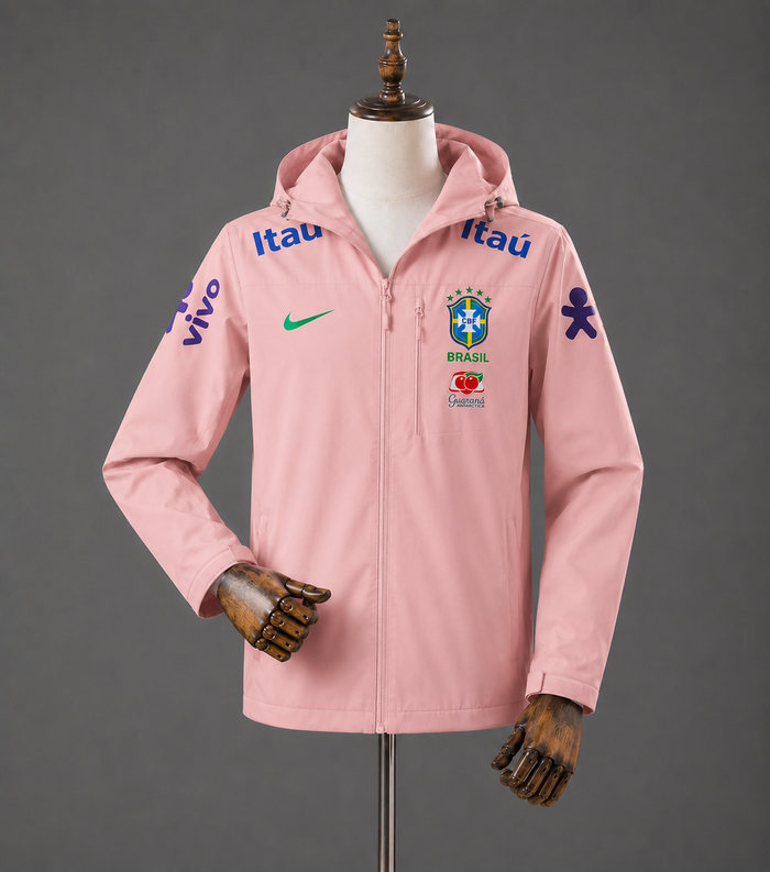 Veste Imperméable du Brésil - Rose - 2XS / Rose / Unisexe