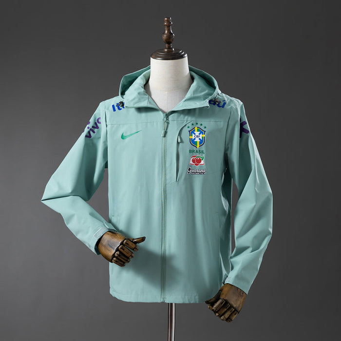 Veste Imperméable du Brésil - Verte - 2XS / Vert / Unisexe